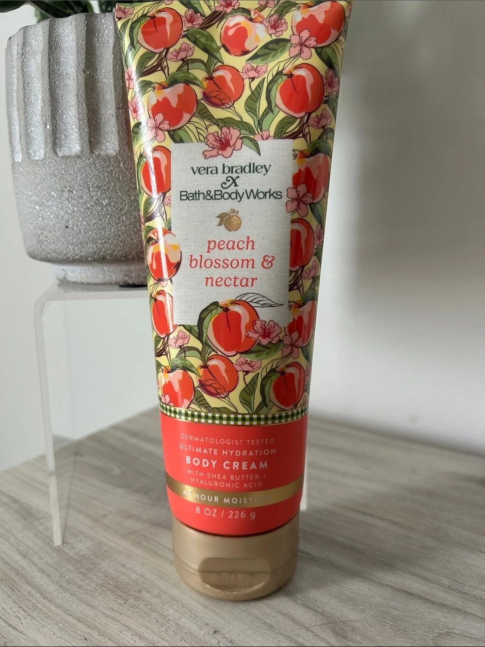 Vera Bradley and Bath and Body Works Peach Blossom & Nectar Body Cream